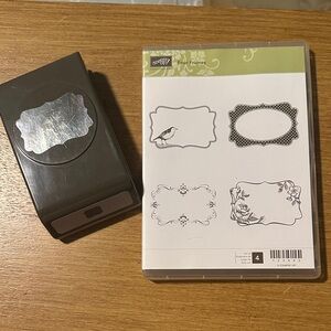 Stampin' Up! Four Frames Set with Punch